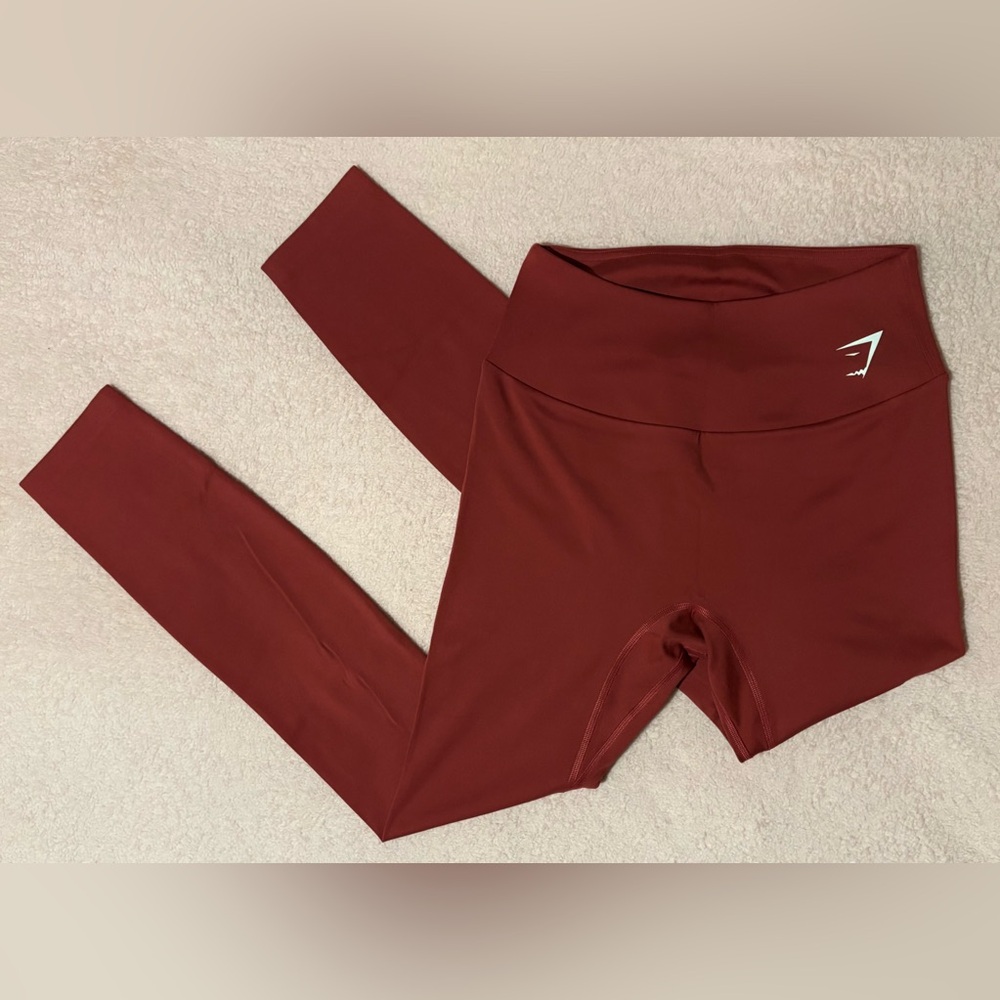 NWOT Gymshark Deep Berry Butter Soft Vital Seamless Fit Leggings - M